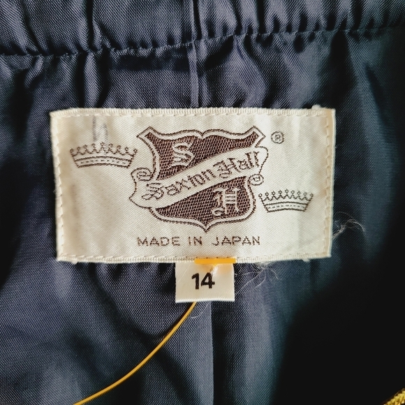 Vintage Saxton Hall Velvet Ethnic Print Jacket - Picture 7 of 10